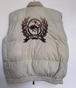 CINCH Herren Wende Daunen Federn Weste XL gesticktes Logo klassisch - Bild 1 von 20