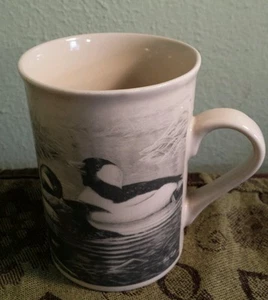 VINTAGE FIELD & STREAM KAFFEE TEEBECHER TASSE ENTENPAAR AUF WASSER - Bild 1 von 6