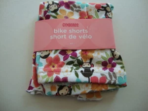 Gymboree JUNGLE GEM Monkey Floral Bike Shorts Girl Size 4T 4 NWT - Spring Summer - Picture 1 of 4