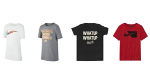 New Nike Boys' Short Sleeve Graphic Print T-Shirt Pick Size & Color - Picture 1 of 3