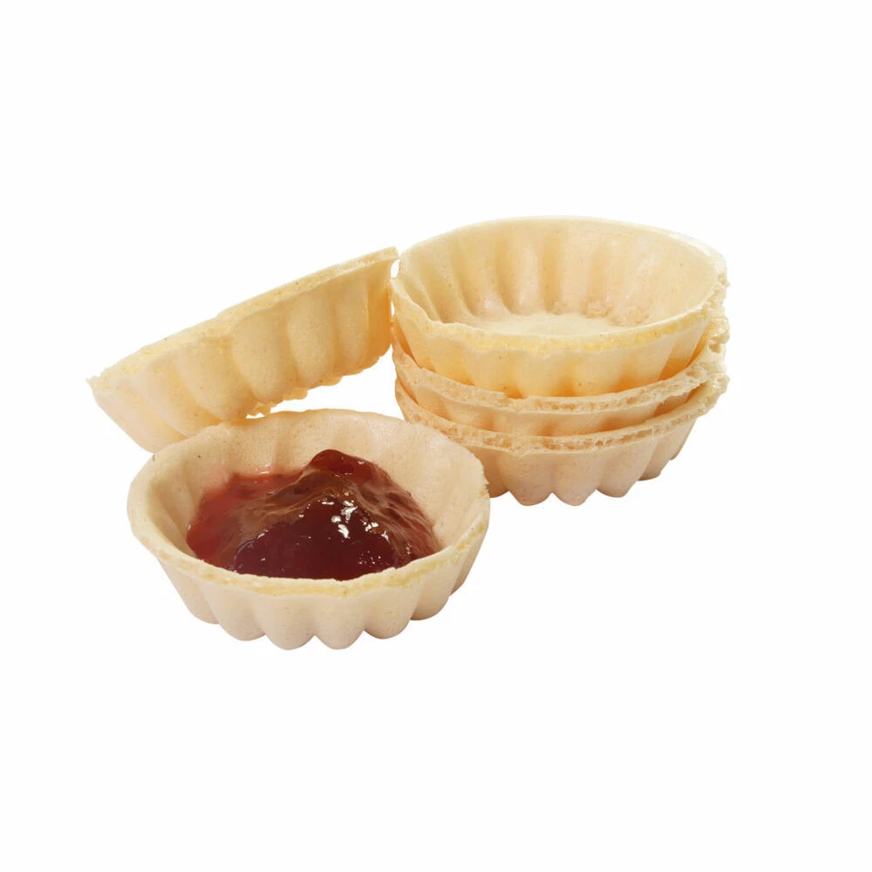 HELLMA Waffelschalen für Brotaufstriche 480 Stk Waffel