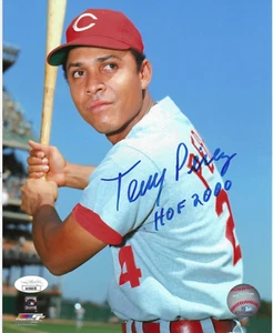 Autographed Signed Tony Perez Cincinnati Reds 8x10 photo w/COA JSA Authenticated - Picture 1 of 1