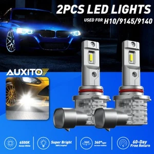 Faros antiniebla LED AUXITO 9140 9145 H10 blanco para Ford F150 F250 F350 2004-2021 - Imagen 1 de 10
