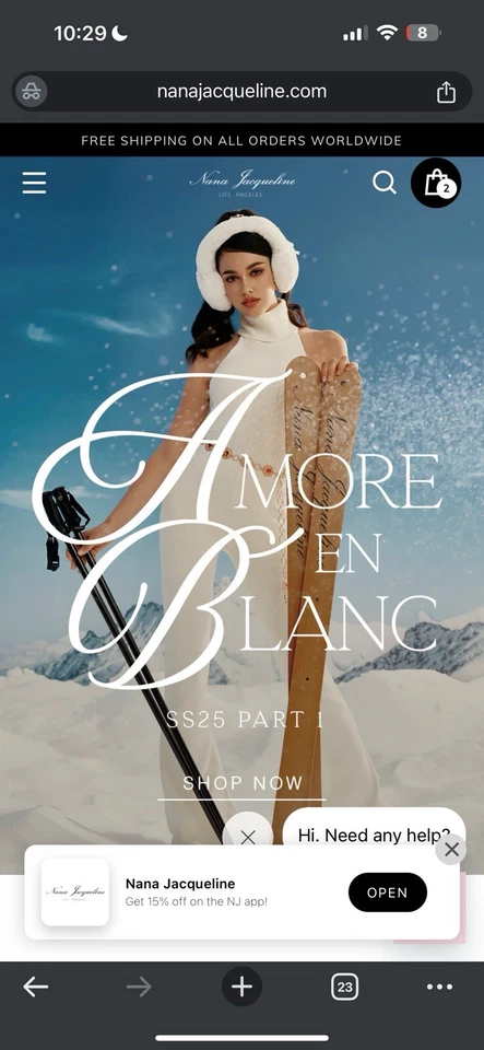 Crédito de tienda Nana Jacqueline de $680 - ¡Se vende por $600! ¡Ahorra en grande! Foto 1 de 1