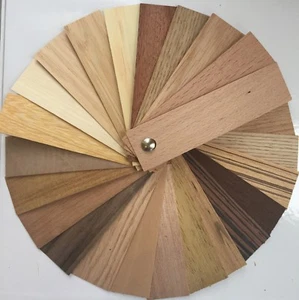 Real Wood Veneer Iron on Pre Glued Edging Tape/Banding 18mm 19mm 22mm 30mm 50mm - Picture 1 of 23