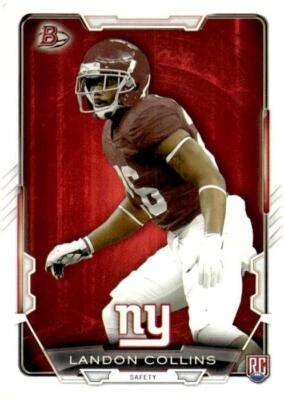 2015 Bowman #38 Landon Collins Rookies Rookie New York Giants - Image 1 of 2