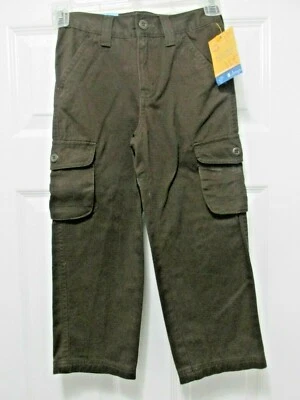 PANTALONES CARGO KOHL'S SONOMA NIÑO MARRÓN TALLA 5 - NUEVOS CON ETIQUETAS Foto 1 de 4