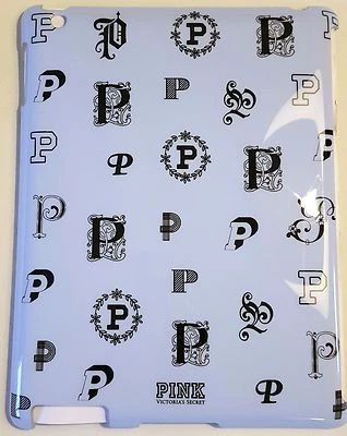 Victoria's Secret Rosa Monograma Ipad Estuche Soporte para iPad 3 Totalmente Nuevo Foto 1 de 3