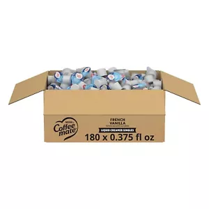 Nestle Coffee Mate French Vanilla Liquid Creamer Singles Box Of 180 Non Dairy... - Picture 1 of 8