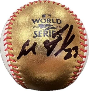 Michael Brantley signed World Series baseball PSA/DNA Houston Astros autographed - Picture 1 of 3