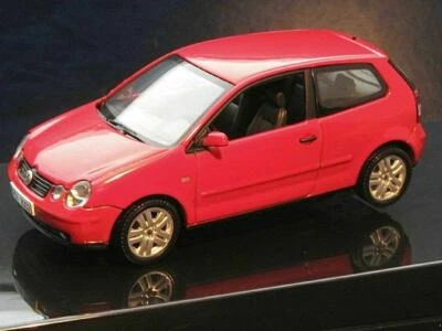 Volkswagen VW Polo 4 9N1 Maquette de Voiture Autoart En 1:43 Flash Rouge 59765 - Photo 1/2