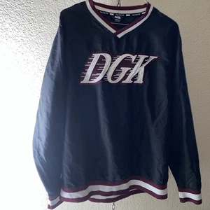 DGK Dirty Ghetto Kids Pullover Sweatshirt Adult Size Medium Black - Picture 1 of 3
