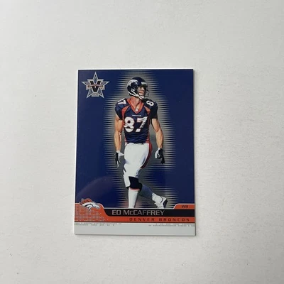 2001 Pacific Vanguard Ed McCaffrey #28 Broncos Football Card Near Mint - Image 1 of 2