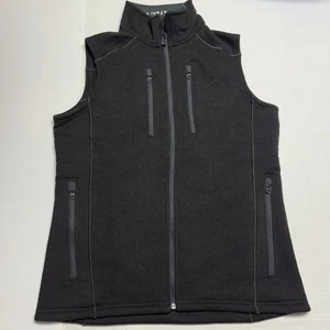 KUHL INTERCEPTR Full Zip Fleece Weste in schwarz bestickt "Roswell" Gr: M - Bild 1 von 7