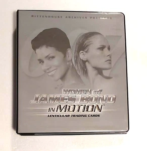 Women of James Bond In Motion Lenticular Binder Set / Rittenhouse 2003 / Mint - Picture 1 of 14