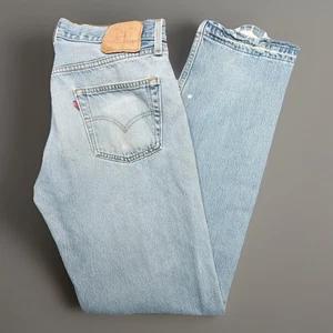 Vintage 1993 Levi’s 501 Made in USA Light Wash Jeans 36x34 (passt 32X32) - Bild 1 von 12