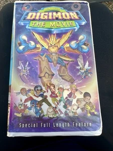 Digimon: The Movie (VHS, 2000) Special Full Length Feature - Picture 1 of 2