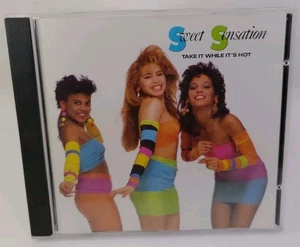 SWEET SENSATION - Take It While It's Hot-CD-1988 Very Clean CD! Ahhh The 80s😜 - Picture 1 of 4