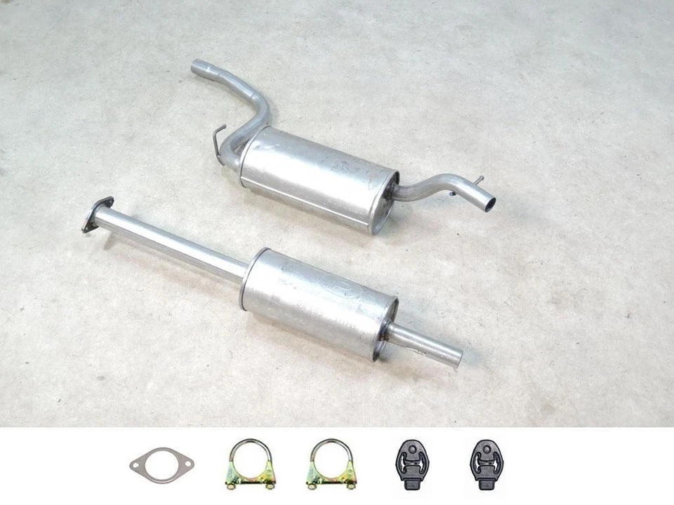 Auspuff Set NEU für Ford Focus C-Max 1.0 EcoBoost Schalldämpfer Anbauteile  - Bild 1 von 1