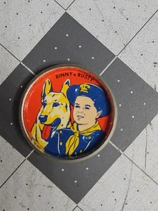 VINTAGE NABISCO ZERKLEINERTER WEIZEN JUNIOREN PUZZLE RIN BLECHDOSE - Rinny und rostig - Bild 1 von 7