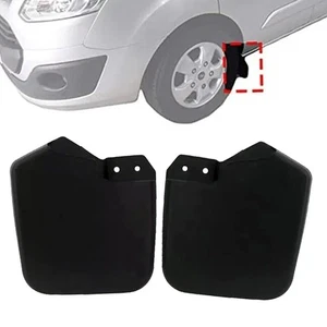 Pair Set Front Mud Flaps Left and Right for Ford For Transit For Custom 2012 - Picture 1 of 6