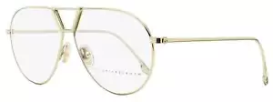 Victoria Beckham Pilot Eyeglasses VB2106 714 Light Gold 58mm 2106 - Picture 1 of 2