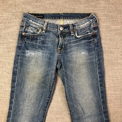 Citizens of Humanity Shorts Womens 25 Blue Cutoff Boho Stretch USA Made Denim - Image 1 of 4