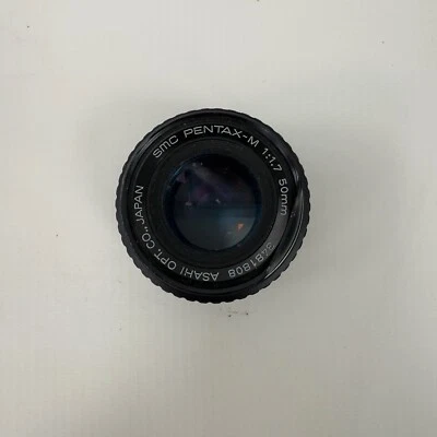 SMC Pentax-M 50mm f1.7, SLR Camera Lens, ASAHI OPT CO., VTG - Image 1 of 4