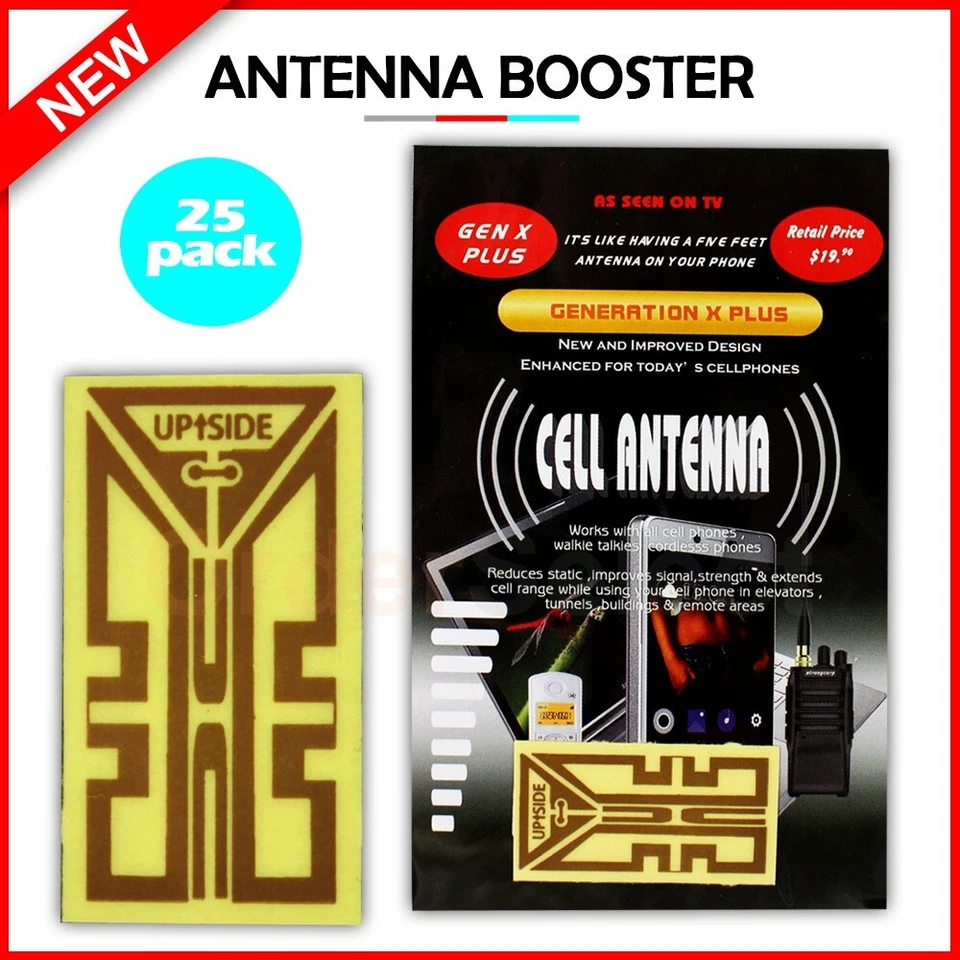 25 CELL PHONE ANTENNA SIGNAL BOOSTERS BOOSTER iphone - Image 1 of 4
