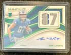 2023 Sam LaPorta Immaculate Emerald /18 FOTL 2-Color RPA RC Auto On Card Lions