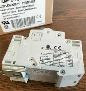 NEW Eaton Cutler Hammer WMS2D08 8 amp supplimentary protector breaker - Picture 1 of 3