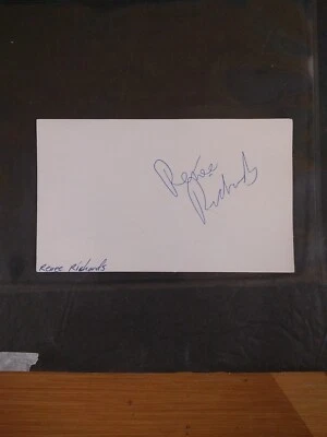 Renee Richards Autographed Index Card JSA Certified -1 # - Image 1 of 3