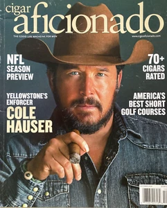 COLE HAUSER "YELLOWSTONE" October 2024 CIGAR AFICIONADO Magazine - Picture 1 of 1