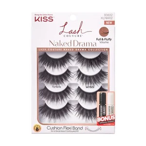 Kiss Lash Couture Naked Drama Falsche Wimpern Taft Multipack - Bild 1 von 1