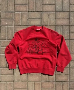 SUPREME Dice Crewneck Medium Red / Black - Picture 1 of 5