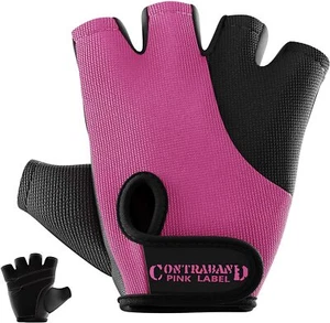 CLEARANCE 40% OFF!!!! Contraband Pink Label 5057 Basic Lifting Gloves (PAIR) - Picture 1 of 6