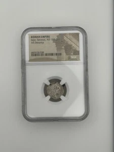 Roman Empire Sept Severus AD 193-211 AR Denarius NGC - Picture 1 of 4