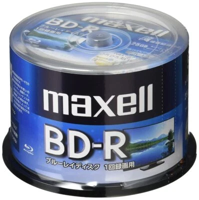 For maxell recording (for one time recording) BD-R Terrestrial digital 180 min  - Image 1 of 4