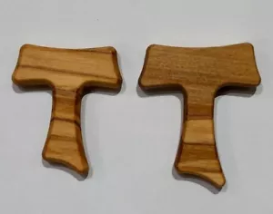 Tau con calamita in legno di ulivo. - Imagen 1 de 1