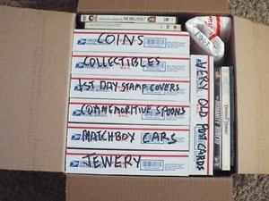 GROSSE PRIORITÄT PAUSCHALE BOX MIT SACHEN -- Sammlerstücke & mehr - KOSTENLOSER VERSAND - Bild 1 von 1