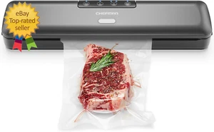 Food Vacuum Sealer Machine, Compact Vacuum Sealer with Moist & Dry Settings, Per - Picture 1 of 12