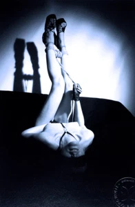 MARC WOLFF - BONDAGE BDSM - TIRAGE ORIGINAL - TAMPON & MONOGRAMME - 24x30 cm. - Picture 1 of 3