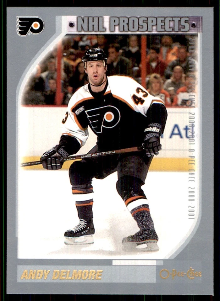 2000-01 O-Pee-Chee Andy Delmore Philadelphia Flyers #301 - Image 1 of 2