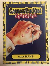 Garbage Pail Kids Topps Sticker 2011 Flashback Series 2 Yellow Ugly Hans 39a