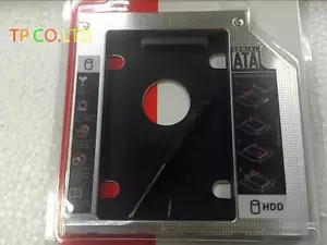 2° disco rigido HDD SSD 9,5 MM adattatore caddy per HP ProBook 655 650 645 640 G1 G2 - Foto 1 di 1