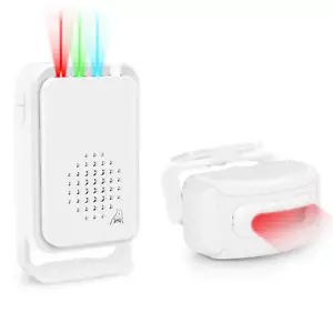 Wireless Home Security Driveway Alarm 1 Receiver+ 1 PIR Motion Sensor Waterproof - Picture 1 of 12