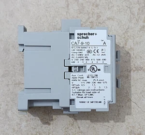 Sprecher+Schuh CA7-9-10-415 Contactor 400-415V 50HZ New - Picture 1 of 9