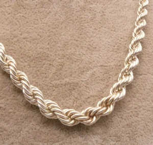 Halskette Collier Silber 835 modernes edles sehr elegantes Designerstück - Bild 1 von 4