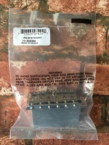 Fender Stratocaster Tremolo Bridge, US Vintage 2-7/32" Spacing Strat Trem Chrome - Picture 1 of 5