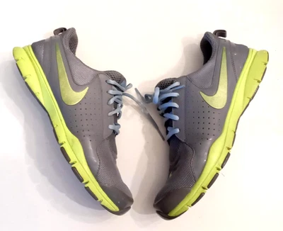 Nike Trainer Sneakers Womens 9 Athletic Running Shoes Comfort Footbed Gray Green - Image 1 of 4